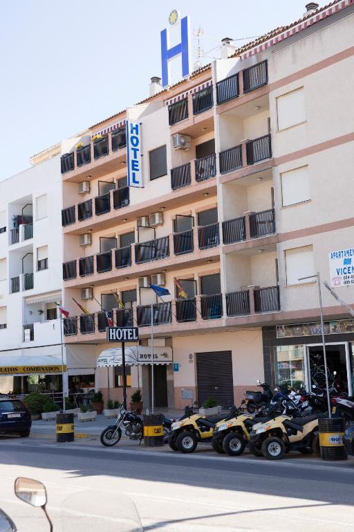 Hotel Herasu Peniscola Bagian luar foto